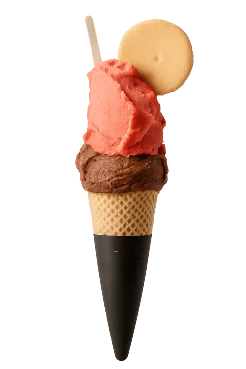 Cono helado luciano mancuso mejor heladeria de reus